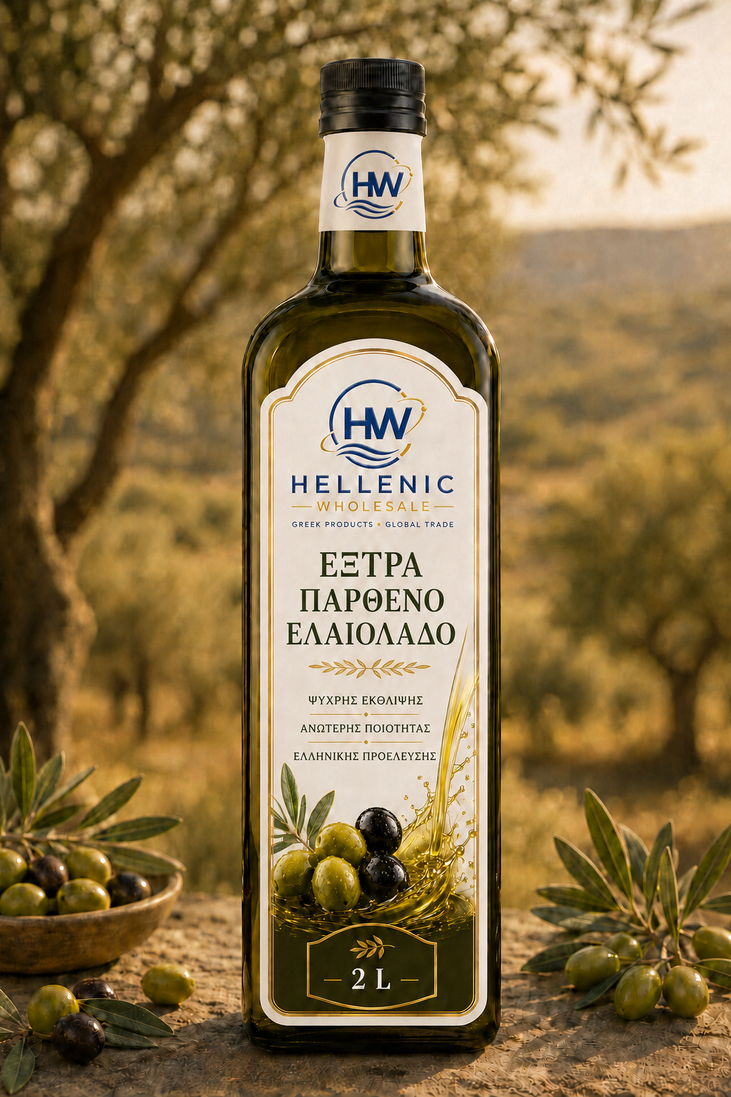 Εξαιρετικό Παρθένο Ελαιόλαδο 2 Λίτρα